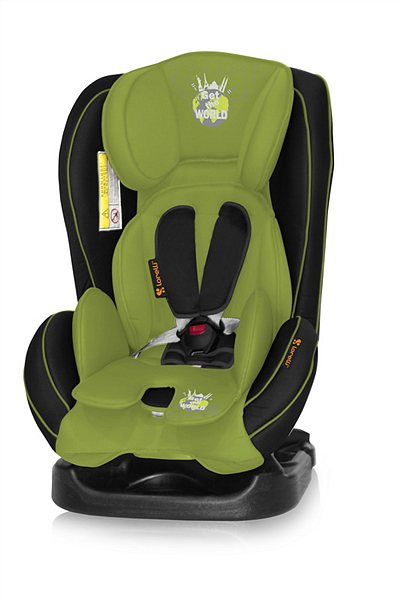 Автокресло Bertoni MONDEO (black&green get the world)